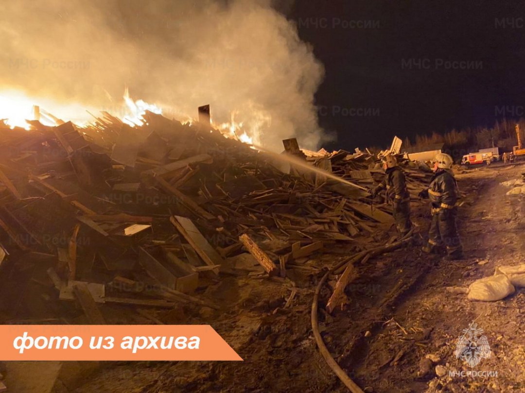 Пожарно-спасательные подразделения Ленинградской области ликвидировали пожар в Тосненском районе