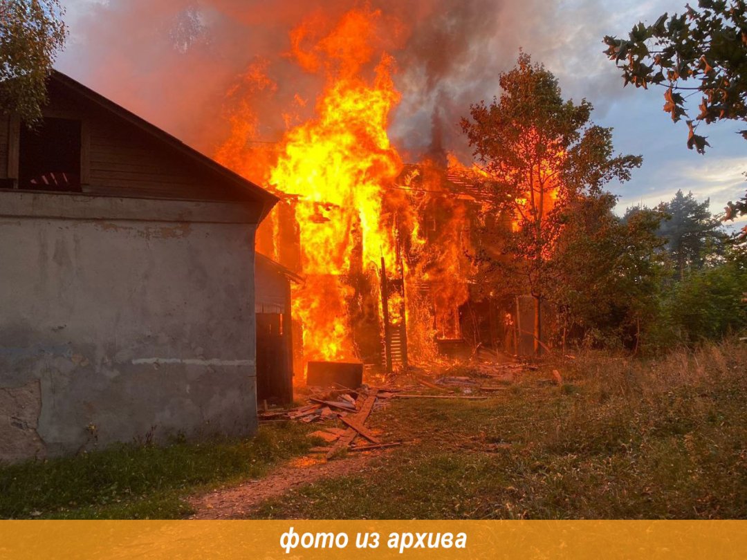 Пожарно-спасательные подразделения Ленинградской области ликвидировали пожар в Тосненском районе